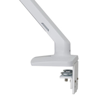 Ergotron MXV Desk Monitor Arm with Two-Piece Clamp - White Product Image 2
