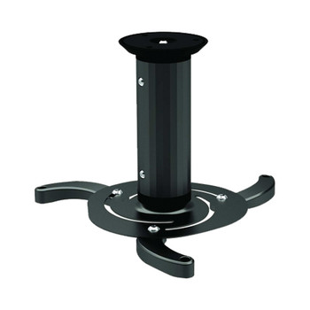 4Cabling Ceiling Mount Projector Bracket Up to 10 kg Black Main Product Image