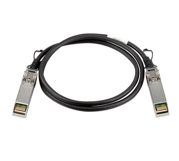 PlusOptic Meraki compatible 10G DAC with SFP+ to SFP+ connectors, 1M, Twinax, Passive Cable | PlusOptic DACSFP+-1M-MER Main Product Image