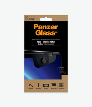 PanzerGlass Apple iPhone 13 Pro Max - CamSlider - (2749) - Screen Protector - Resistant to scratches - Crystal clear - Protects the entire screen Main Product Image
