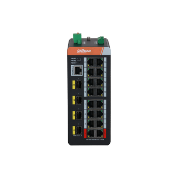 Dahua PFS4420-16GT-DP-V2 20-Port 1GbE Industrial Managed Switch with 16-Port PoE Main Product Image