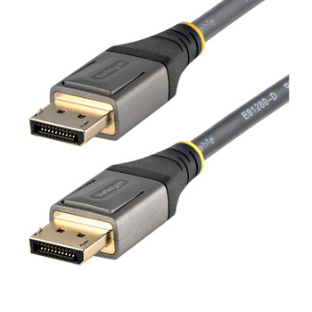 StarTech 16ft (5m) VESA Certified DisplayPort 1.4 Cable - 8K 60Hz HDR10 - Ultra HD 4K 120Hz Video - DP 1.4 Cable / Cord - For Monitors/Displays - DisplayPort to DisplayPort Cable - M/M Main Product Image