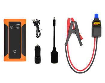 Cygnett 10K mAh Jump-Starter & Power Pack - Orange (CY3577CHAUT) - Ultra-Safe 8 Point Safety System - Holds charge for up to 12 months - Spark-proof Main Product Image