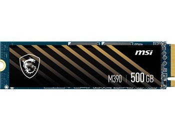 MSI SPATIUM M390 1TB PCIe Gen 3x4 M.2 SSD Main Product Image