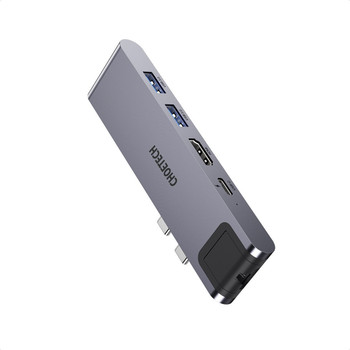 Choetech HUB-M24 7-in-2 MacBook Pro/Air USB Adapter USB-C Hub Main Product Image