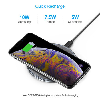 Choetech T539-S Fast Wireless Charger Product Image 2