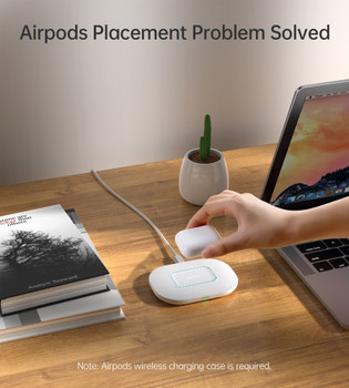 Choetech T550-F Airpods/Phone Wireless Fast Charging Pad Product Image 2