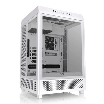 Thermaltake The Tower 500 Tempered Glass Mid Tower Case - White Main Product Image