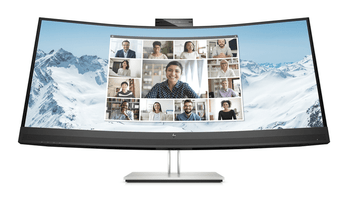 HP E34M G4 34in 75Hz UWQHD 5ms With 65W USB-C + Webcam VA Curved Business Monitor Main Product Image
