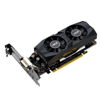 Asus nVidia GTX1650-O4G-LP-BRK GTX 1650 OC Edition 4GB GDDR5 - 1740 MHz Boost - 7680x4320 - 3x Displays - 2xDP 1xHDMI Product Image 2