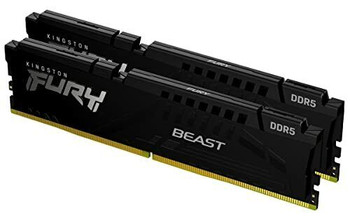 Kingston FURY Beast RGB 16GB (2x 8GB) DDR5 6000MHz UDIMM Memory Main Product Image