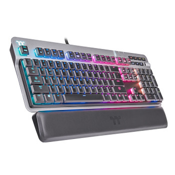 Thermaltake ARGENT K6 RGB Low Profile Mechanical Gaming Keyboard - Silver Main Product Image