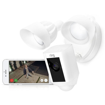 Ring Floodlight Security Camera (White) Product Image 2