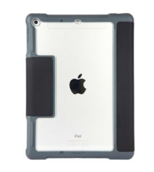 STM Dux Plus iPad Case w. Apple Pencil or Logitech Crayon Storage - To Suit 5th & 6th Gen iPad - Black Main Product Image