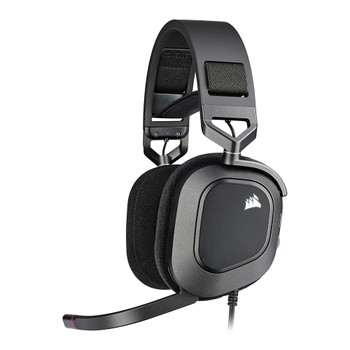 Corsair HS80 RGB USB Wired Gaming Headset — Carbon Main Product Image