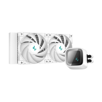 Deepcool LS520 WH 240 RGB AIO Liquid CPU Cooler - White Product Image 2