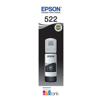 Epson T522 Blk EcoTank Bottle Main Product Image