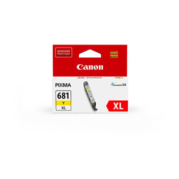 Canon CLI681XL Yellow Ink Cart Main Product Image