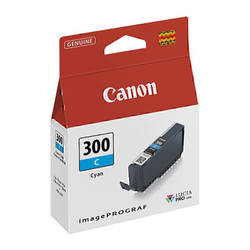 Canon PFI300 Cyan Ink Tank Main Product Image