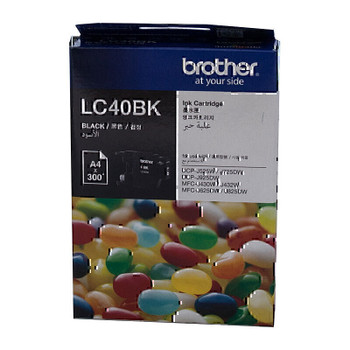 Brother LC40 Black Ink Cart Main Product Image