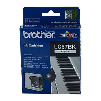 Brother LC57 Black Ink Cart Main Product Image
