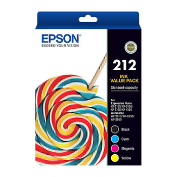 Epson 212 4 Ink Value Pack Main Product Image