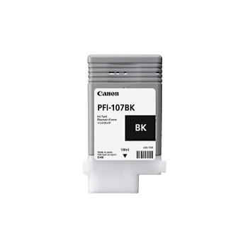 Canon PFI107 Black Ink Main Product Image