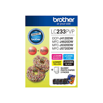 Brother LC233 Photo Value Pack Main Product Image