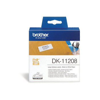 Brother DK11208 White Label Main Product Image