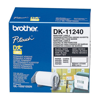 Brother DK11240 White Label Main Product Image