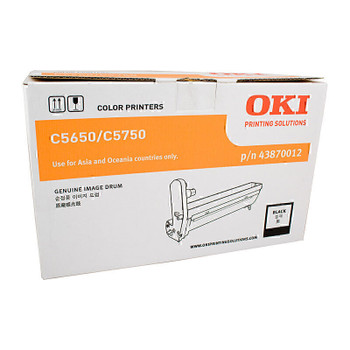 OKI C5650 Black Drum Unit Main Product Image