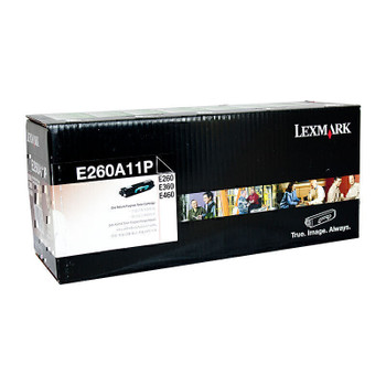 Lexmark E260A11P Prebate Toner Main Product Image