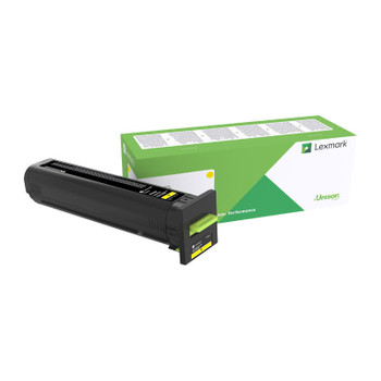 Lexmark 72K6XY0 XHY Yellow Toner Main Product Image