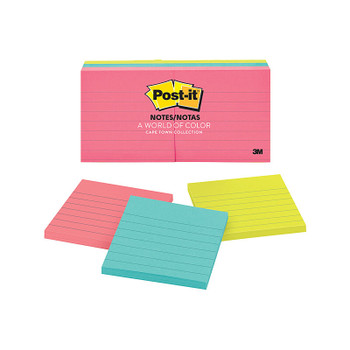 Post-It 630-6AN CT Lined 73X73 Pk6 Product Image 2