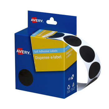 Avery Disp Black 24mm Roll500 Main Product Image