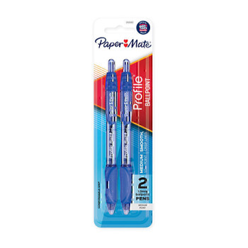 Paper Mate Profi RT 1.0 BP Blu Pk2 Bx6 Main Product Image