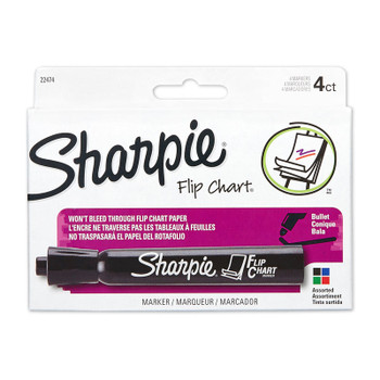 Sharpie Flip Chart Markers Asst Pk4 Product Image 2