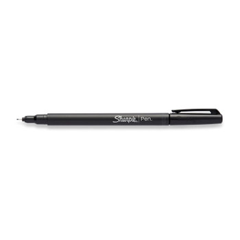 Sharpie Fineliner Pen Blk Bx12 Product Image 2