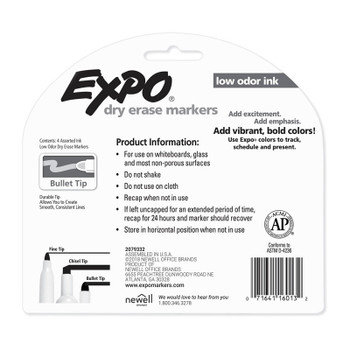 ExpoW/B Marker Blt Ast Pk4 Bx6 Product Image 2