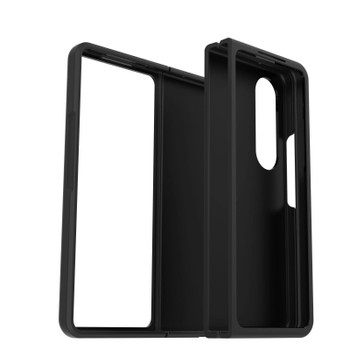 OtterBox Samsung Galaxy Z Fold4 Thin Flex Series Antimicrobial Case - Black (77-90461) - Military Standard Drop Protection - Sleek - Two-Piece Case Main Product Image