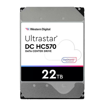 Western Digital WD Ultrastar DC HC570 22TB 3.5in 512e/4Kn SATA 7200RPM Hard Drive 0F48155 Product Image 2