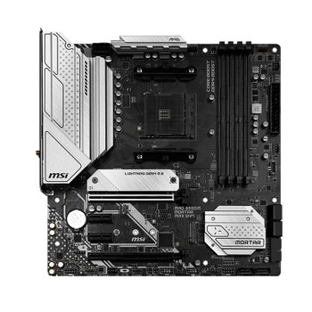 MSI MAG B550M MORTAR MAX WIFI AM4 Micro-ATX Motherboard Product Image 2