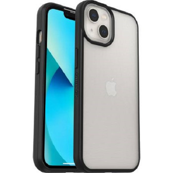 OtterBox Apple iPhone 13 React Series Case - Black Crystal (Clear/Black) (77-85584) - Raised Edges Protect Screen & Camera - Ultra-Slim Main Product Image