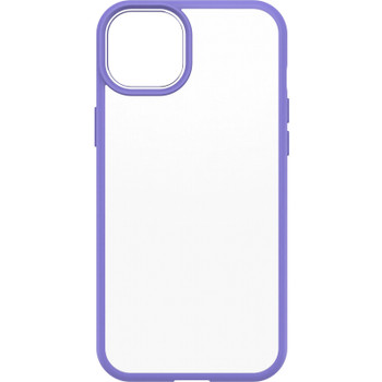 OtterBox Apple iPhone 14 Plus React Series Antimicrobial Case - Purplexing (Purple) (77-88878) - Raised Edges Protect Screen & Camera - Ultra-Slim Product Image 2