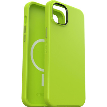 OtterBox Apple iPhone 14 Plus Symmetry Series+ Antimicrobial Case for MagSafe - Lime All Yours (Green) (77-89011) Main Product Image