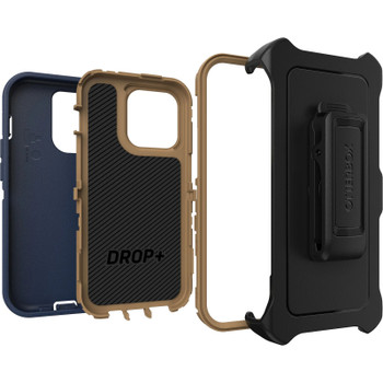 OtterBox Apple iPhone 14 Pro Defender Series Case - Blue Suede Shoes (77-88384) - 4X Military Standard Drop Protection - Multi-Layer Protection Product Image 2