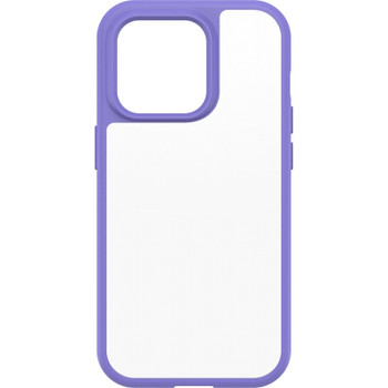 OtterBox Apple iPhone 14 Pro React Series Antimicrobial Case - Purplexing (Purple) (77-88894) - Raised Edges Protect Screen & Camera - Ultra-Slim Product Image 2