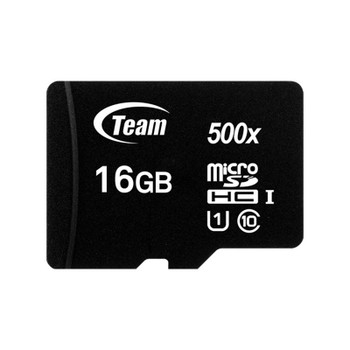 Team SDHC 16GB Class 10 MicroSD Card w/ SD Adapter - TUSDH16GCL10U03 Main Product Image