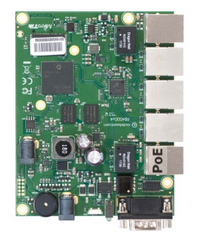 Mikrotik RB450Gx4 716MHz 1GB 4 Core 5xGb microSD L5 Main Product Image