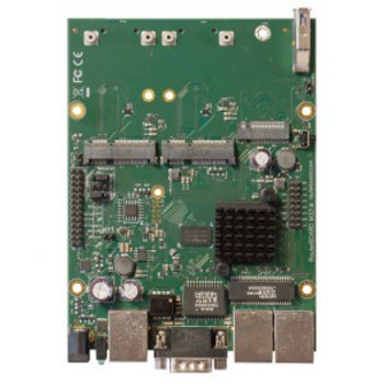 MikroTik RBM33G 800MHz 256MB miniPCIe RouterOS L4 Main Product Image
